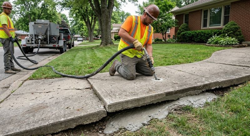 Slab Leveling in Columbus, OH