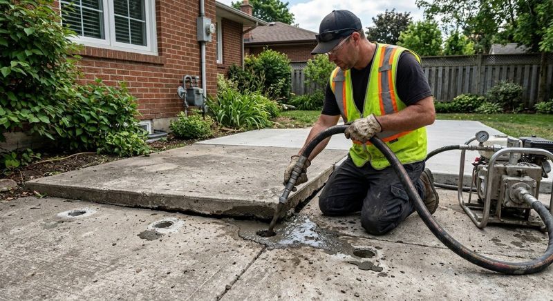 Garage Settling Repair in Tampa, FL