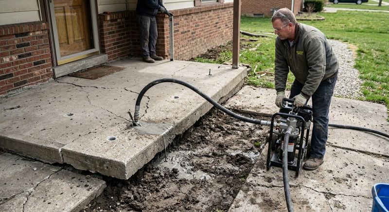 Slab Leveling in Columbus, OH